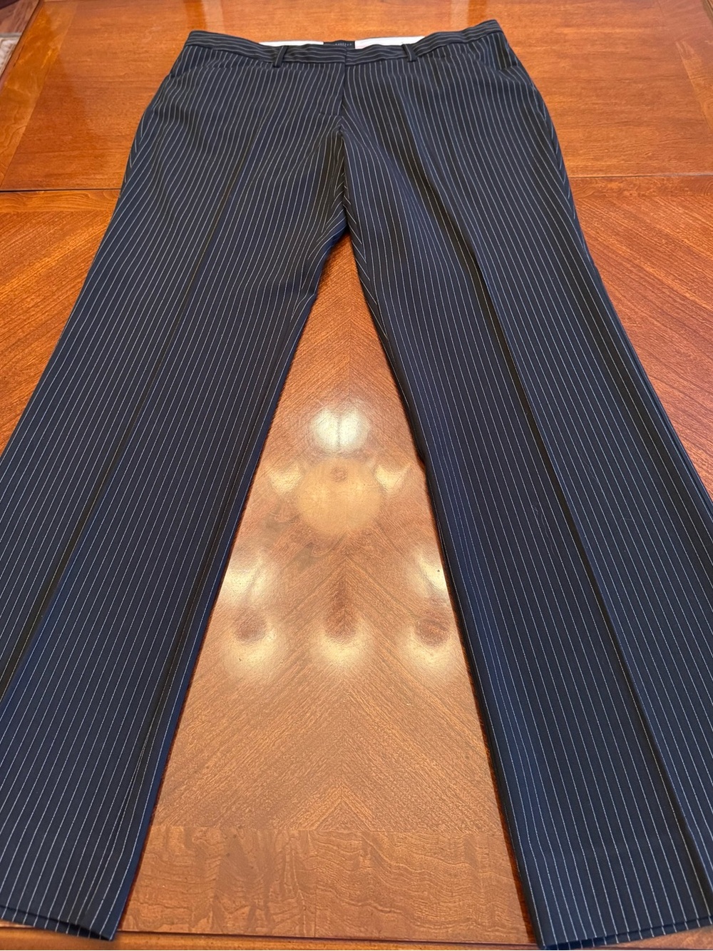 The Limited Pants Black Pinstripe Boot Cut Pants Size - 12 - Picture 11 of 12